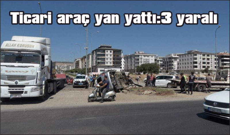 Otomobil ile hafif ticari araç çarpıştı: 3 yaralı