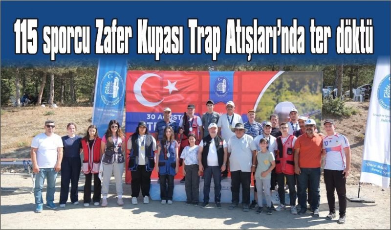 115 sporcu hedefleri vurabilmek için yarıştı