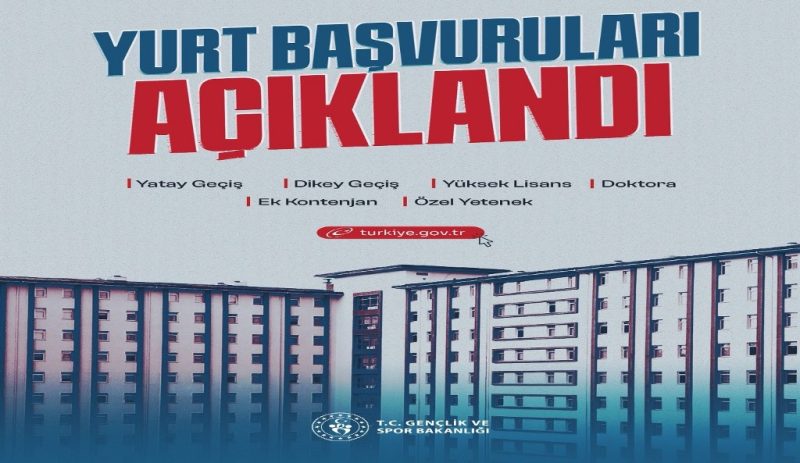 GSB yurt başvuruları açıklandı!