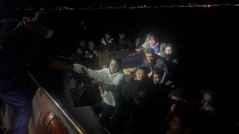 Bodrum’da 34, Fethiye’de 17 göçmen yakalandı