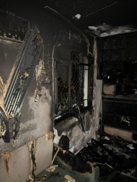 Klimadan çıkan yangında bir kişi hayatını kaybetti