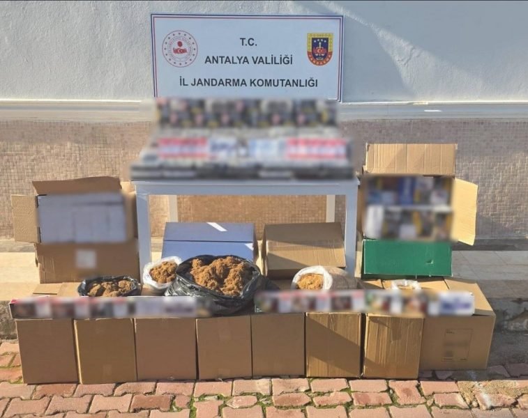 Kaçak sigara operasyonunda 1 kişi yakalandı