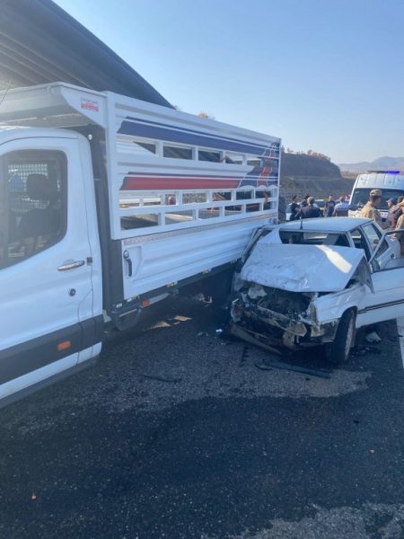 Solhan’da trafik kazası: 1 ölü, 3 yaralı