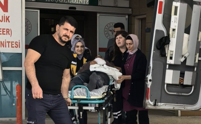 Elini makinaya kaptıran işçi yaralandı