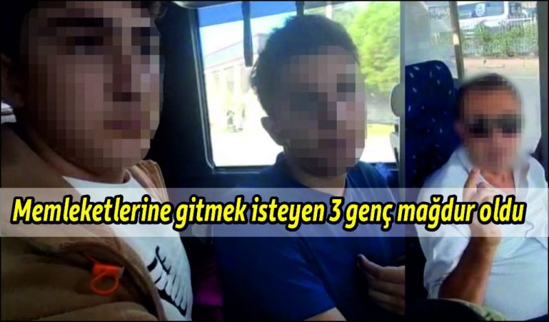 Belediye otobüs şoförünün valizleri fazla diye öğrencileri otobüse almadığı iddiası