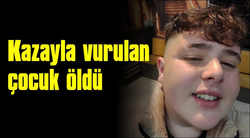 Çocukların silahla şakası ölümle bitti