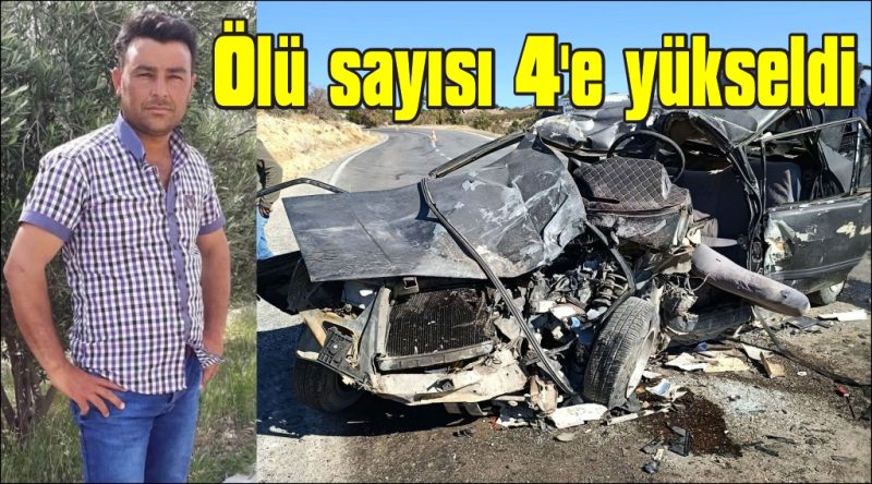 Mersin’deki trafik kazasında ölü sayısı 4’e çıktı