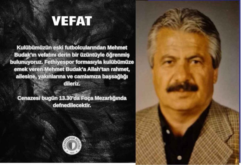 Mehmet Budak, Fethiyespor camiasını yasa boğdu