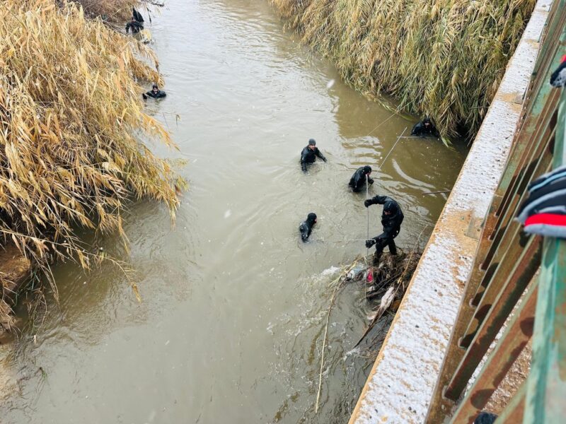 Sulama kanalında kaybolan sürücüyü arama çalışmaları sürüyor