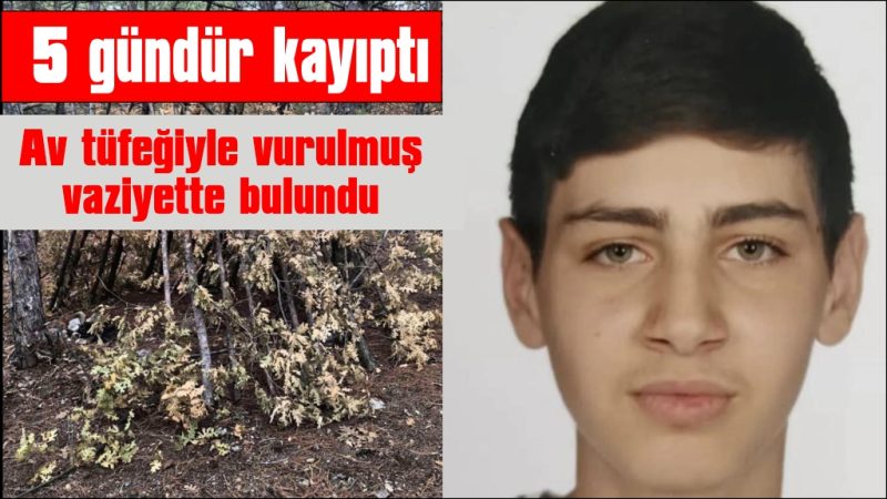 5 gündür kayıp olan 15 yaşındaki çocuk ölü bulundu