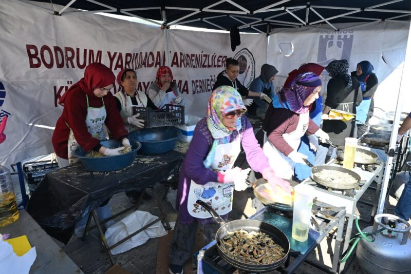 10. Bodrum Hamsi Festivali gerçekleştirildi