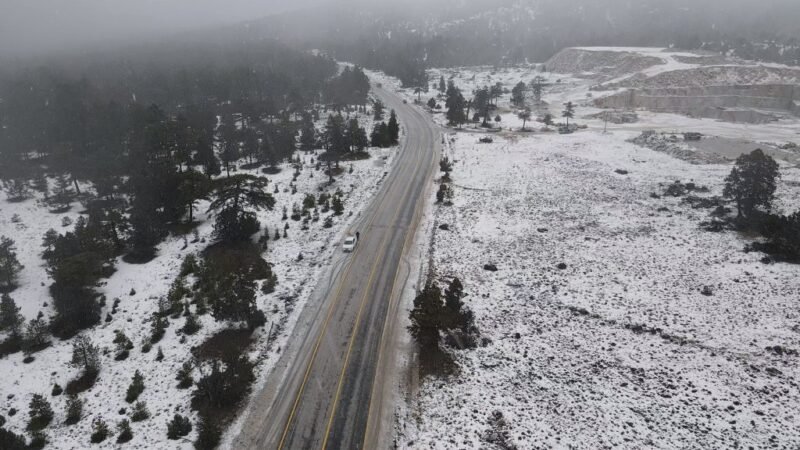 Muğla’da sağanak, yüksek kesimlerde kar etkili oldu
