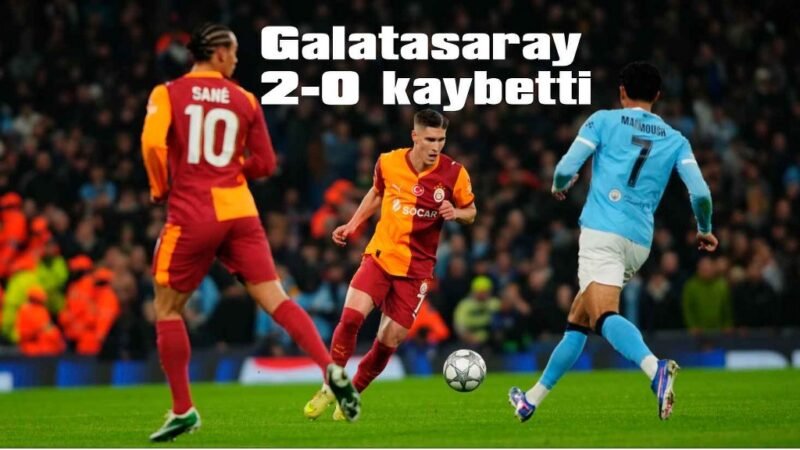 Galatasaray, Manchester City’den istediğini alamadı