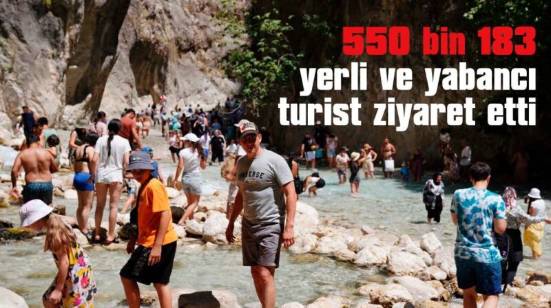 Saklıkent, 2025 yılında da Seydikemer’in vitrini oldu