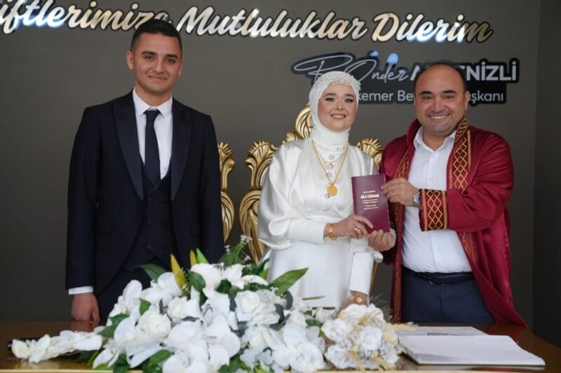 Seydikemer’de 2025’te 390 nikah kıyıldı