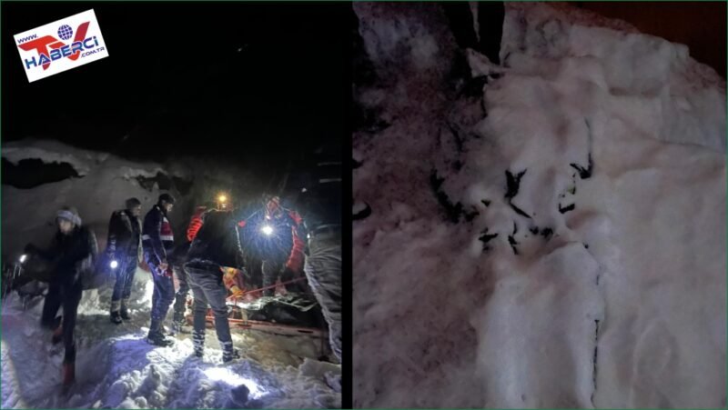 Giresun’da çığ: 1 ölü