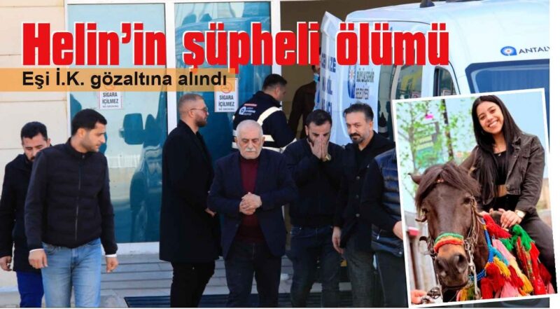 3 ay önce evlenmişlerdi, kocası gözaltına alındı