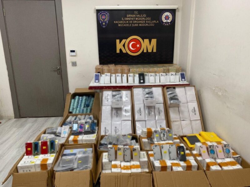 Bir Haftada Büyük Operasyon: Kaçak Malzemeler Piyasa Değeriyle Dikkat Çekti