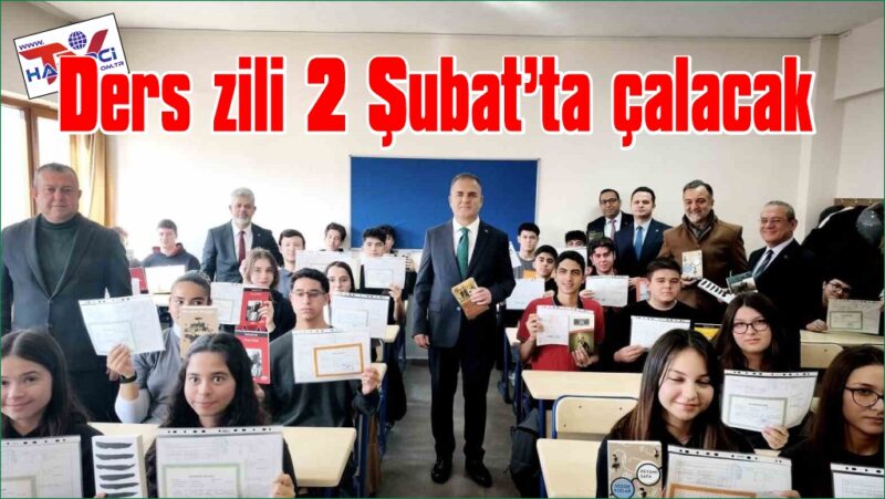  Yarıyıl tatili sona eriyor ilk ders zili 2 Şubat’ta çalacak