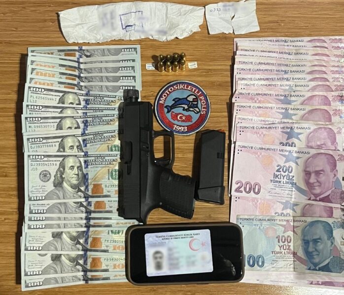 Şüphe üzerine durdurulmak istenen kişi firari çıktı