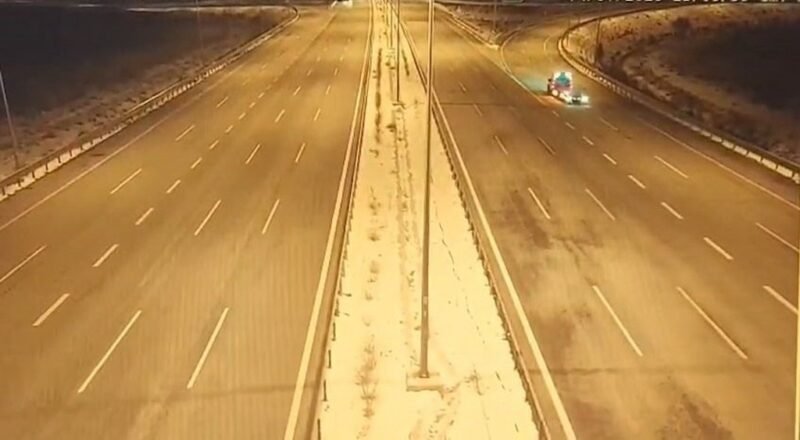 Otoyolda Ters Yönde Gitti, Ceza Kaçınılmaz Oldu