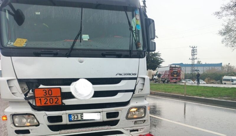 Tırın çarptığı yaya hayatını kaybetti