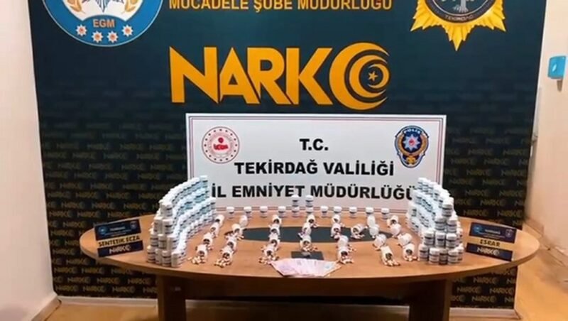 Zehir tacirlerine darbe