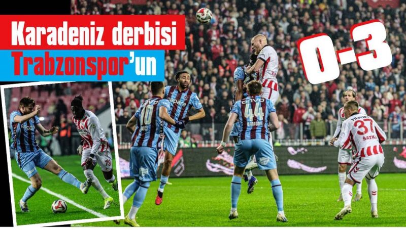 Karadeniz’de Trabzonspor fırtınası