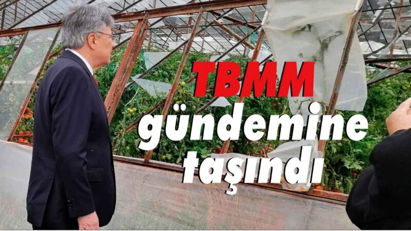 Seydikemer’deki hortum ve dolu felaketi TBMM gündemine de taşındı