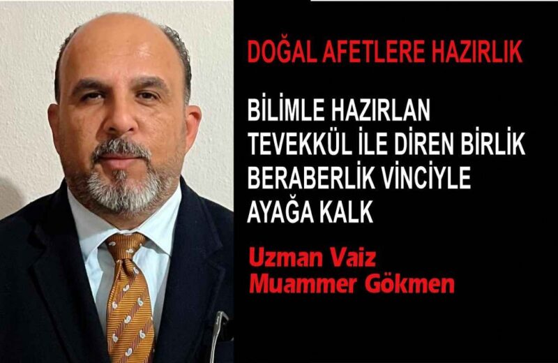 DOĞAL AFETLERE HAZIRLIK