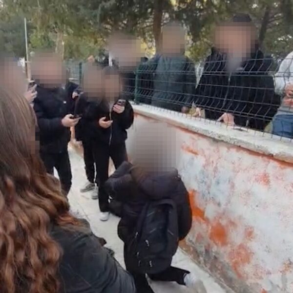 Diz çöktürüp zorla özür dilettiler