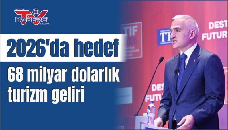 Kültür ve Turizm Bakanı Ersoy, turizm gelirindeki artışa vurgu yaptı