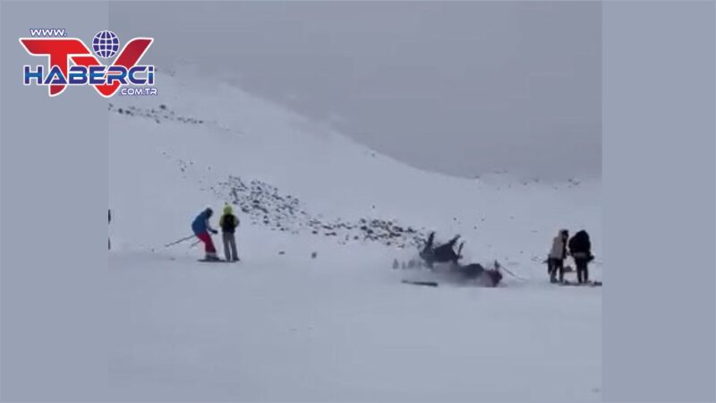 Kayak merkezinde kaza: 6 yaralı