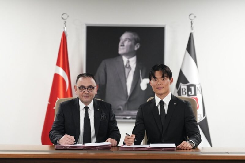 Beşiktaş, Hyeongyu Oh ile 3,5 yıllık sözleşme imzaladı