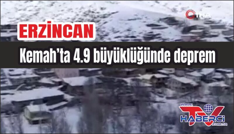 Kemah’ta 4.9 büyüklüğünde deprem
