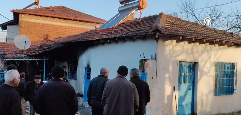 Evde çıkan yangında 1 kişi öldü