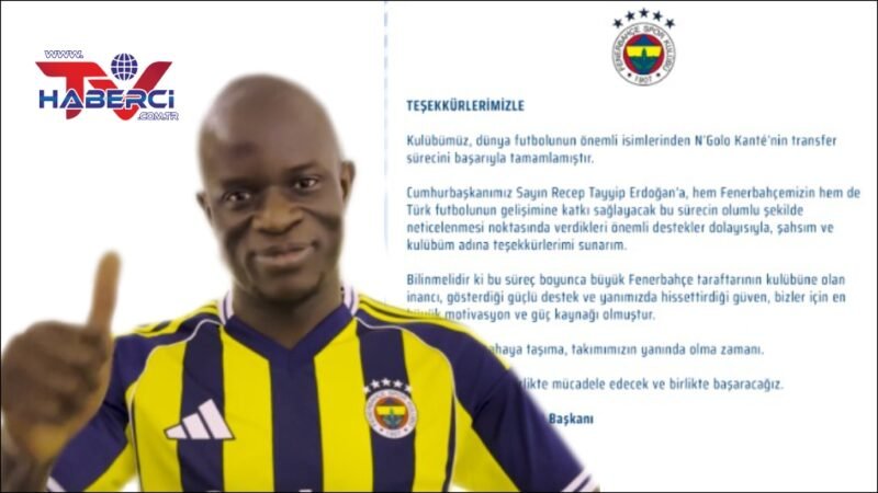 N’Golo Kante İstanbul’da: Saran’dan Erdoğan’a destek teşekkürü