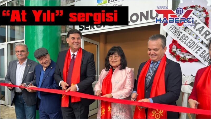 Fethiye’de “At Yılı” sergisi açılışı