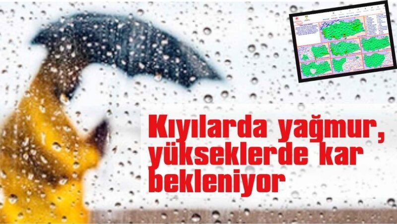Yağışlar aralıklarla devam edecek
