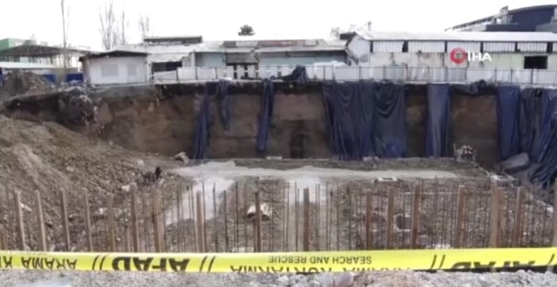 İnşaat alanında göçük altında kalan işçi hayatını kaybetti