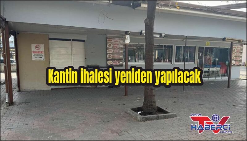 Devlet Hastanesi kantin ihalesi yeniden yapılacak