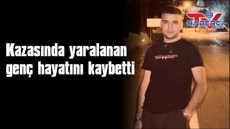 Motosiklet kazasında yaralanan genç hayatını kaybetti