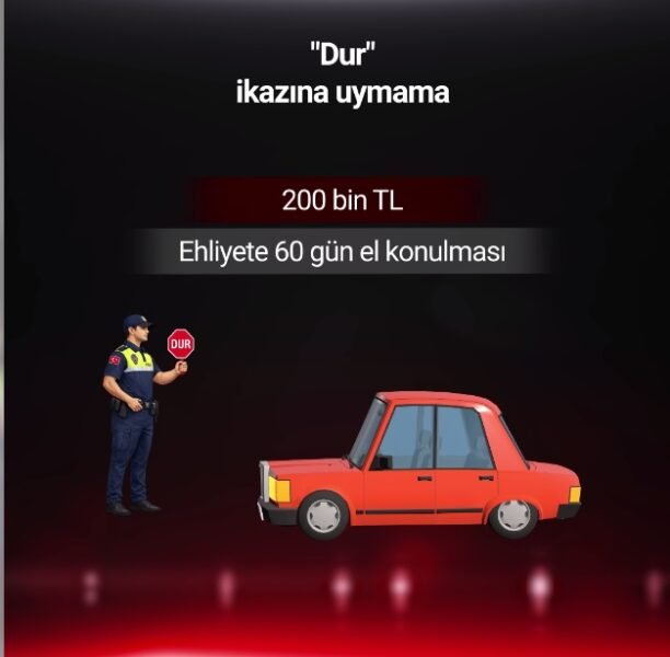 Trafik cezalarındaki yeni düzenlemeler